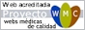 Logo de acreditación del Proyecto Webs Médicas de calidad en lengua española